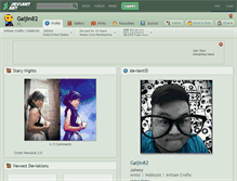 Tablet Screenshot of gaijin82.deviantart.com