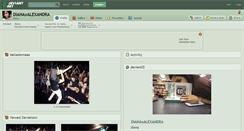 Desktop Screenshot of dianaxalexandra.deviantart.com