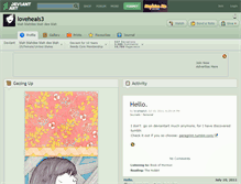 Tablet Screenshot of loveheals3.deviantart.com