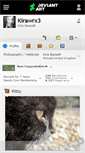 Mobile Screenshot of kirawrx3.deviantart.com