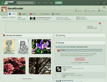 Tablet Screenshot of kawaiiinvader.deviantart.com