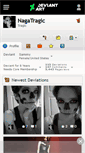 Mobile Screenshot of nagatragic.deviantart.com