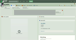 Desktop Screenshot of drwallyb.deviantart.com