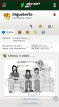 Mobile Screenshot of migueberto.deviantart.com