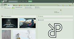 Desktop Screenshot of p1et.deviantart.com