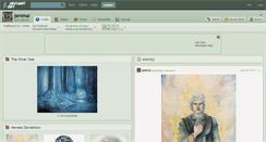 Desktop Screenshot of jenimal.deviantart.com