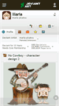 Mobile Screenshot of lllaria.deviantart.com