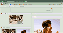 Desktop Screenshot of mysticnyx.deviantart.com