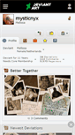 Mobile Screenshot of mysticnyx.deviantart.com