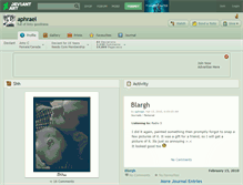Tablet Screenshot of aphrael.deviantart.com