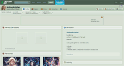 Desktop Screenshot of animeartisian.deviantart.com