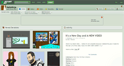 Desktop Screenshot of nailsninja.deviantart.com