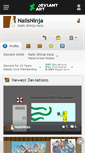 Mobile Screenshot of nailsninja.deviantart.com