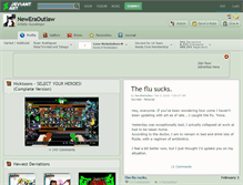 Tablet Screenshot of neweraoutlaw.deviantart.com