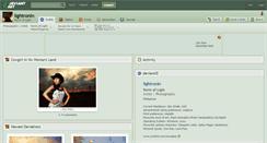 Desktop Screenshot of lightronin.deviantart.com