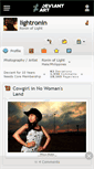 Mobile Screenshot of lightronin.deviantart.com