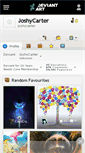 Mobile Screenshot of joshycarter.deviantart.com