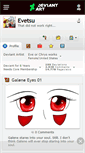 Mobile Screenshot of evetsu.deviantart.com