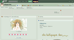 Desktop Screenshot of lollipopz-box.deviantart.com