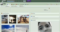 Desktop Screenshot of m8ac.deviantart.com