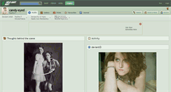 Desktop Screenshot of candy-eyed.deviantart.com