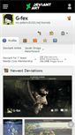 Mobile Screenshot of g-fex.deviantart.com