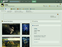 Tablet Screenshot of g-fex.deviantart.com