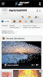 Mobile Screenshot of marioyoshiwii.deviantart.com