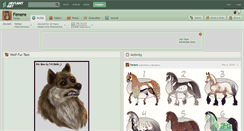 Desktop Screenshot of fenere.deviantart.com