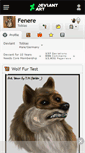 Mobile Screenshot of fenere.deviantart.com