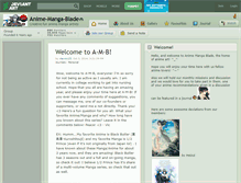 Tablet Screenshot of anime-manga-blade.deviantart.com