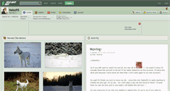 Desktop Screenshot of neko95.deviantart.com