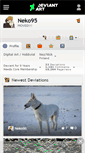 Mobile Screenshot of neko95.deviantart.com