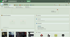 Desktop Screenshot of canyue.deviantart.com