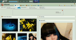 Desktop Screenshot of miisuzuki.deviantart.com