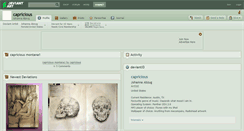 Desktop Screenshot of capricious.deviantart.com