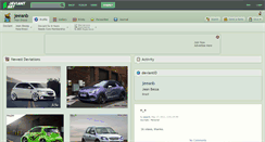 Desktop Screenshot of jeeanb.deviantart.com