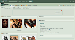 Desktop Screenshot of gnewell.deviantart.com