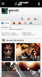 Mobile Screenshot of gnewell.deviantart.com