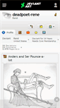Mobile Screenshot of deadpoet-rene.deviantart.com