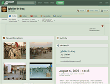 Tablet Screenshot of jgfeller-in-iraq.deviantart.com