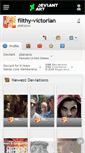 Mobile Screenshot of filthy-victorian.deviantart.com