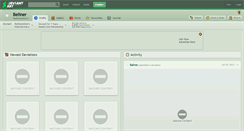 Desktop Screenshot of beliner.deviantart.com