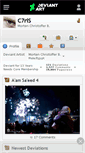 Mobile Screenshot of c7ris.deviantart.com
