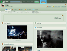 Tablet Screenshot of c7ris.deviantart.com