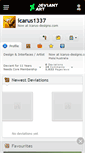 Mobile Screenshot of icarus1337.deviantart.com