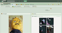 Desktop Screenshot of michaelpatrick.deviantart.com