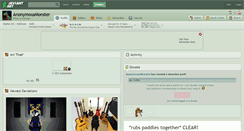 Desktop Screenshot of anonymousmonster.deviantart.com