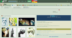 Desktop Screenshot of hiox.deviantart.com