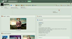 Desktop Screenshot of graphicos.deviantart.com